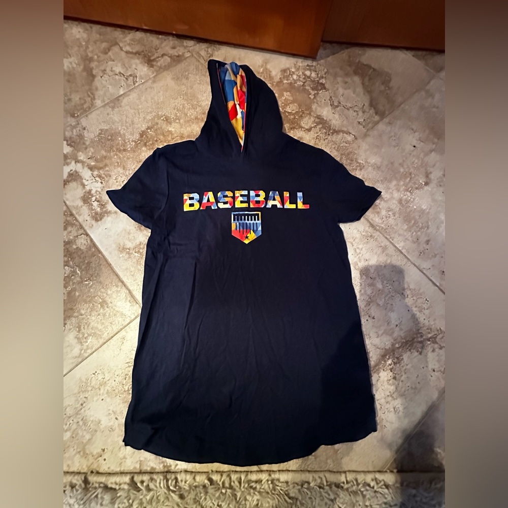 Adult small baseball short sleeve